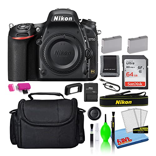 Capture and Conquer: Nikon D750 24.3MP DSLR Camera Bundle