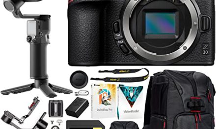 Capture Stunning Moments: Nikon Z 30 Camera + Filmmaker’s Bundle