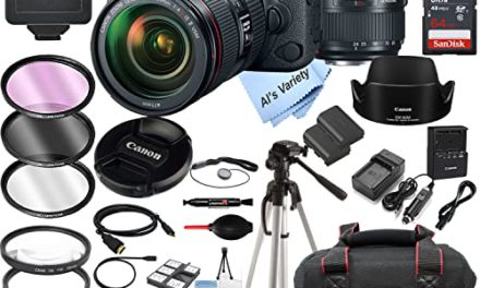 Capture the Moment: Canon 6D Mark II DSLR Camera Bundle