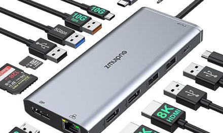 Superior USB C Dock: Boost Dell/HP Laptop with Dual Monitors, 8K Display, Fast Charging, and More!