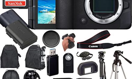 Upgrade Your Photography Gear: Canon EOS R6 Mark II Mirrorless Camera with Pro Accessories