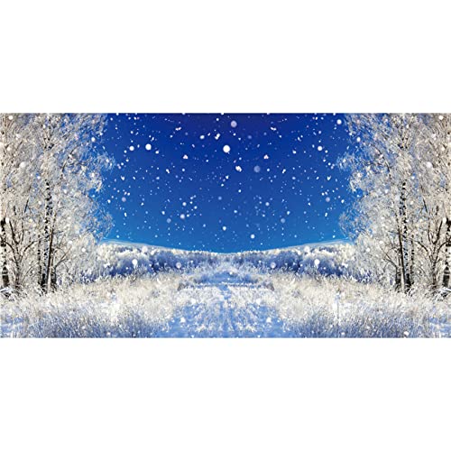 Enchanting Winter Wonderland Photography Backdrop