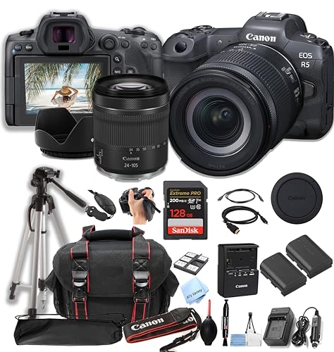 Capture the Moment: Canon EOS R5 Mirrorless Camera Bundle