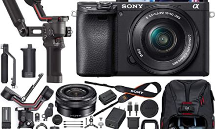Capture Stunning Films with Sony a6400 Mirrorless Camera Bundle