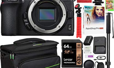 Capture Life’s Brilliance: Nikon Z50 Mirrorless Camera Bundle
