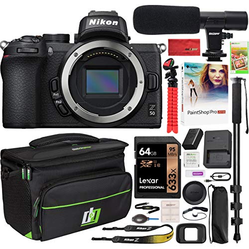 Capture Life’s Brilliance: Nikon Z50 Mirrorless Camera Bundle