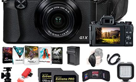 Capture the Moment with Canon PowerShot G1 X Mark III Digital Camera