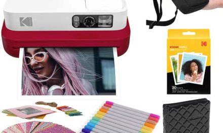Capture Memories: Kodak Smile Classic Camera – Bluetooth, Red!