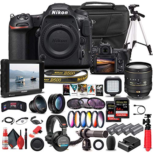 Capture the Ultimate Shot: Nikon D500 DSLR Camera + Accessories