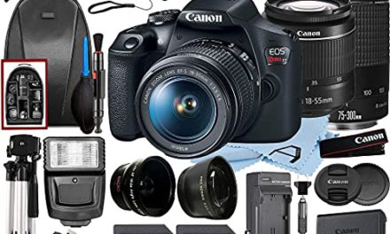 Capture Stunning Photos with Canon EOS Rebel T7 Camera Bundle
