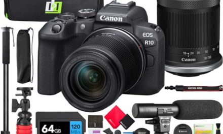 Ultimate Canon EOS R10 Bundle: Capture, Create, Conquer!