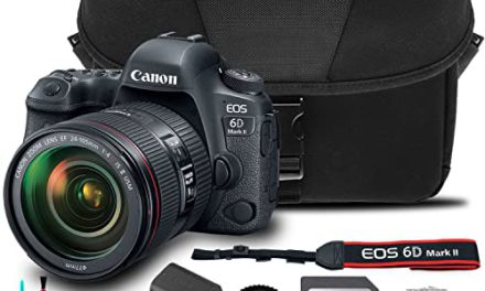 Capture Life’s Moments: Canon EOS 6D Mark II Camera Bundle