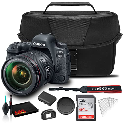 Capture Life’s Moments: Canon EOS 6D Mark II Camera Bundle
