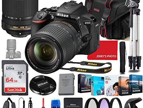Capture Life’s Moments with Nikon D5600 DSLR Camera Bundle