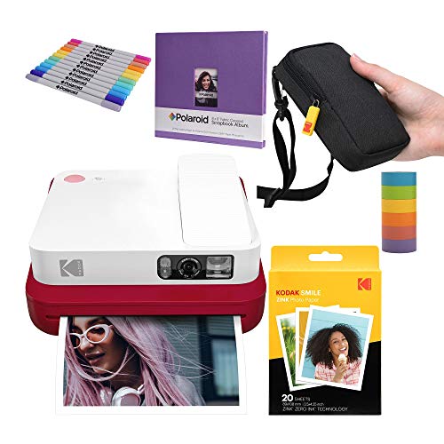 Capture Memories: KODAK Smile Classic Camera – Bluetooth, Creative Bundle