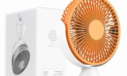 Portable USB Fan: Rechargeable, Powerful, and Versatile