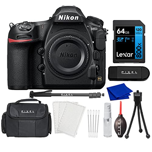 Capture Memories: Nikon D850 FX-Format Camera Bundle
