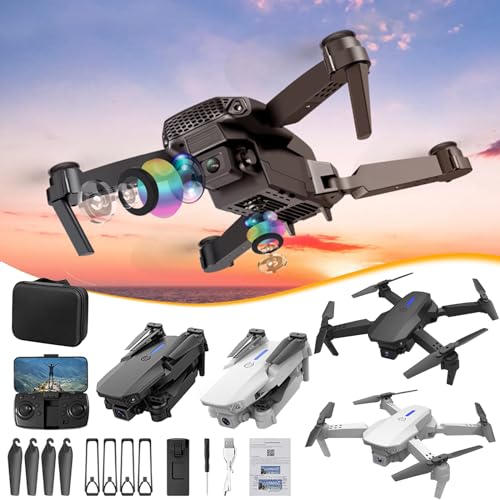 Capture stunning aerial footage with this foldable HD mini drone