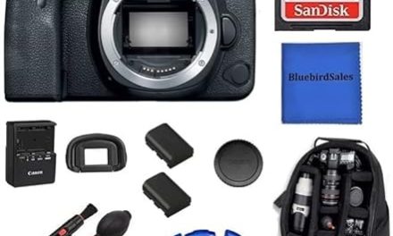 Ultimate Canon EOS 6D Mark II Camera Bundle: Capture, Store & Clean!