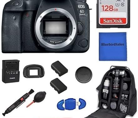 Ultimate Canon EOS 6D Mark II Camera Bundle: Capture, Store & Clean!