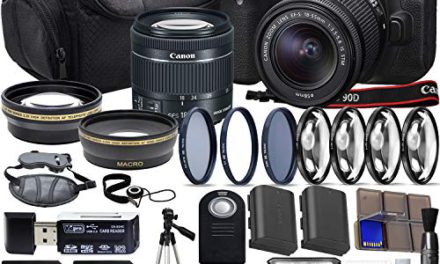 Capture More with Canon 90D DSLR Camera – Exclusive Bundle!
