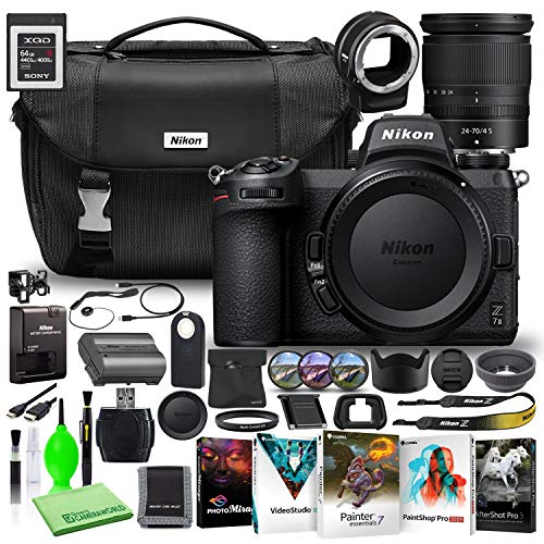 Capture Your Moments: Nikon Z 7II Mirrorless Camera Bundle