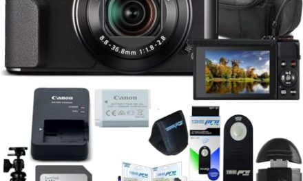 Capture Memories with Canon G7 X Mark II Camera – Bundle with Accessories
