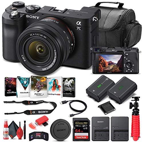 Sony Alpha a7C Mirrorless Camera Bundle: Capture, Create, and Cherish Memories