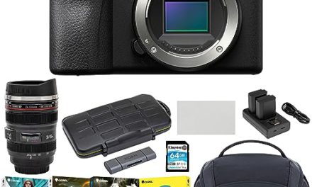 Capture Pro Shots: Sony Alpha 6700 Mirrorless Camera Bundle