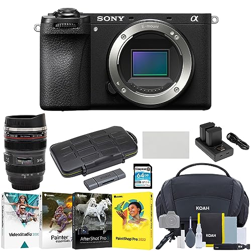 Capture Pro Shots: Sony Alpha 6700 Mirrorless Camera Bundle
