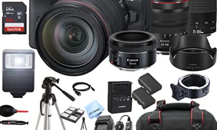 Capture Life’s Moments with Canon EOS R5 Bundle