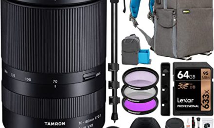 Capture the Perfect Shot: Tamron 70-180mm Lens Bundle