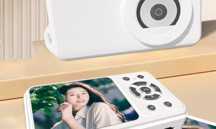 Capture Memories with 40MP Retro Campus Camera