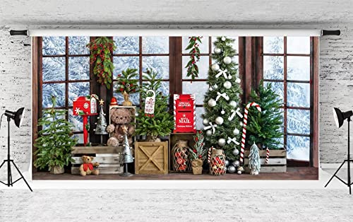 Capture the Festive Magic: Kate’s Enchanting 20x10ft Christmas Backdrop