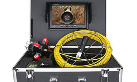 Revolutionary 360° DVR Endoscope: Drainage Pipe Inspection in Action!