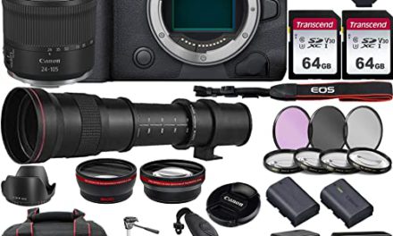 Ultimate Canon EOS R5 Mirrorless Camera Bundle: Capture, Zoom, and Cherish!