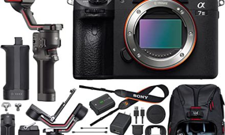 Capture Cinematic Moments: Sony a7 III Camera Bundle with DJI RS 3 Gimbal, Backpack & More!