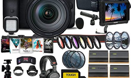 Capture the Moment: Canon EOS R6 Camera Bundle