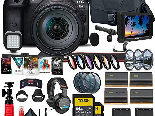 Capture the Moment: Canon EOS R6 Camera Bundle