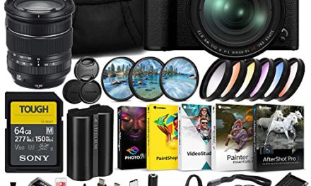 Capture Life’s Vibrant Moments: Fujifilm X-T5 Mirrorless Camera Bundle