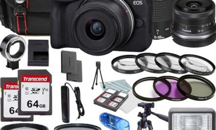 Revamped Canon R50: Capture with Versatile Lenses + Filters!