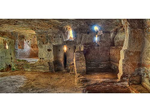 Embrace the Mystical Past: Ancient Cave Castle for Captivating Photography