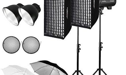 Powerful Godox DP600III Strobe Kit: Fast Recycle, Precise Lighting