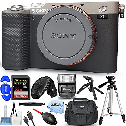 Capture the Sony Alpha a7C Mirrorless Camera Pro Bundle