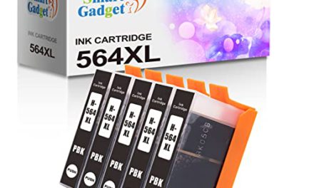 Boost Printer Performance: 5-Pack Ink Cartridge for Vibrant Photos