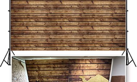 Capture Timeless Moments: LFEEY 20x10ft Grunge Wood Backdrop