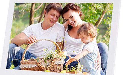 Capture Memories: 13″ Digital Photo Frame with HDMI Display & Slideshow – Perfect Wedding Gift!