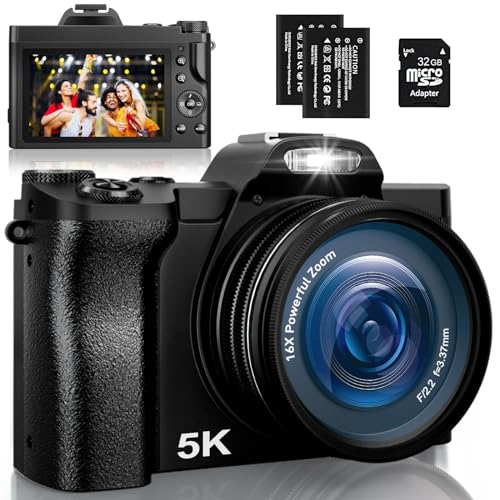 Capture Stunning Moments with 5K WiFi Vlogging Camera