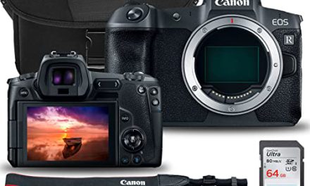 Capture with Confidence: Canon EOS R Camera Kit, 64GB Card & Care (Renewed)