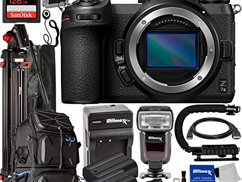 Upgrade Your Photography Gear: Nikon Z7 II + SanDisk 128GB SDXC, Backpack, Batteries, Flash & More!